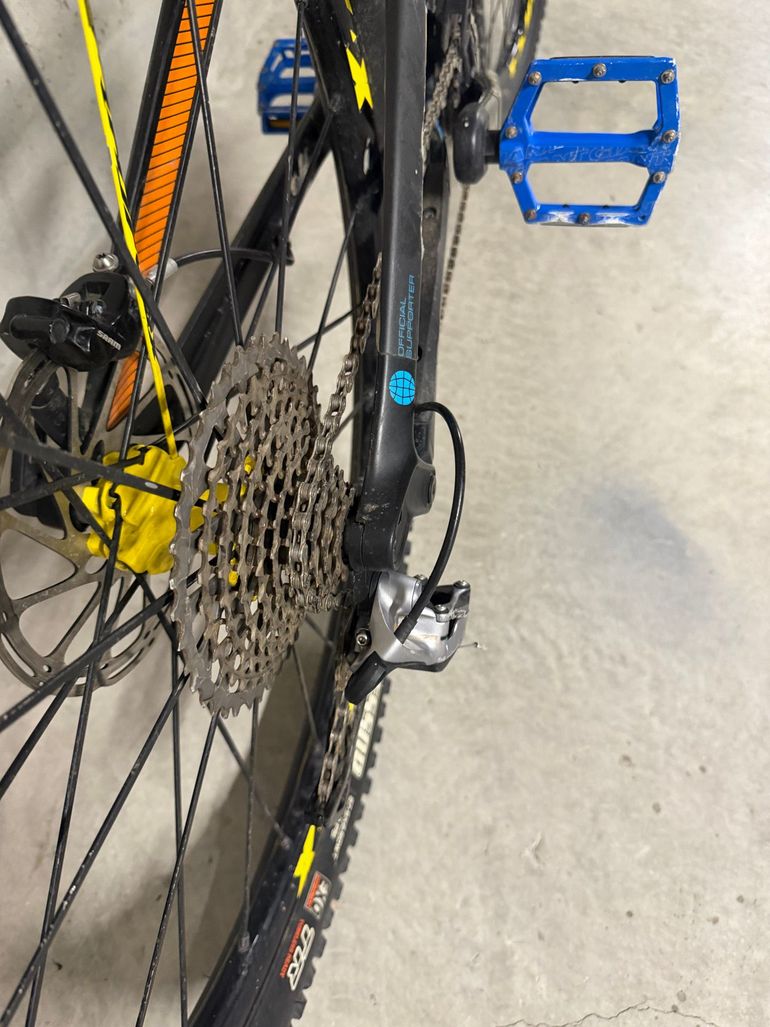 Gebrauchtes Canyon Strive SRAM GX Eagle 2017 Mountainbike, Schwarz — Bild 7 von 29
