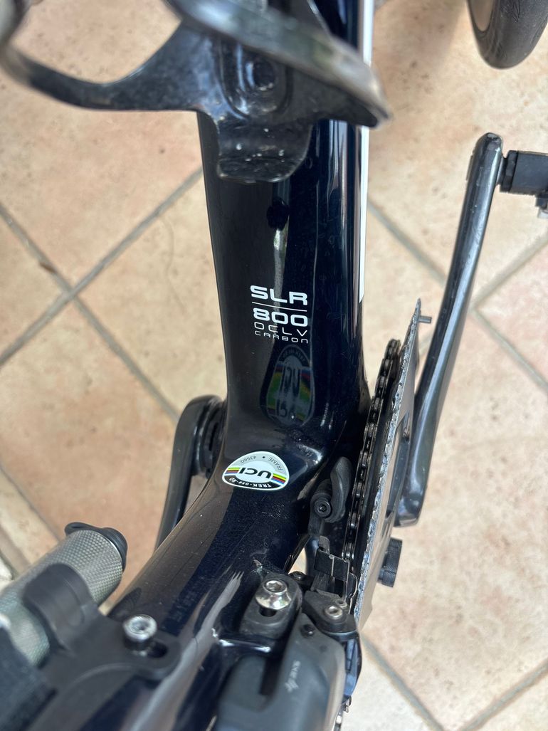 Used Trek Émonda SLR 7 AXS 2023 2023 Road & Gravel, Blue — image 6 of 9