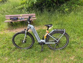 Gebrauchtes CUBE TOURING HYBRID PRO 500 2021 2021 Urban, Hellgrau — Bild 2 von 3