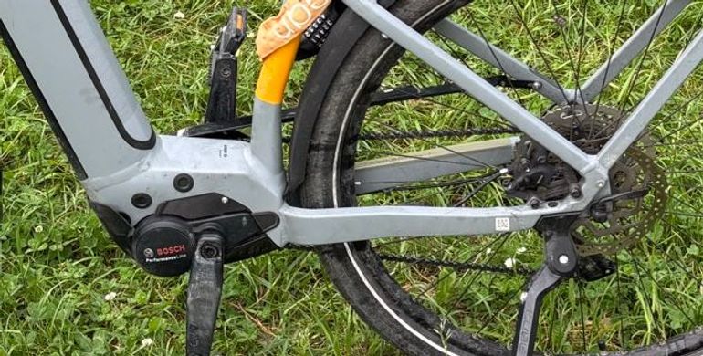 Gebrauchtes CUBE TOURING HYBRID PRO 500 2021 2021 Urban, Hellgrau — Bild 3 von 3