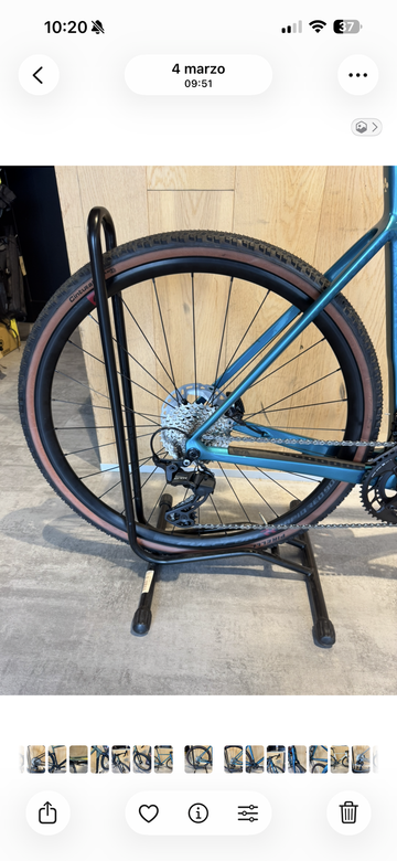 Colnago G4-X Shimano GRX 2025 Road & Gravel usato, Blu — immagine 4 di 7