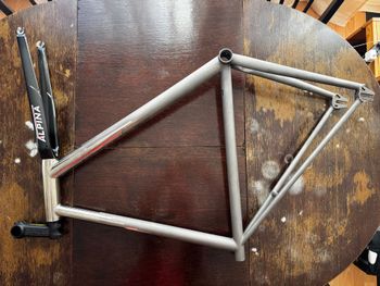 Used Aframe Custom Frameset 2023 Road & Gravel, Light Gray — image 5 of 8