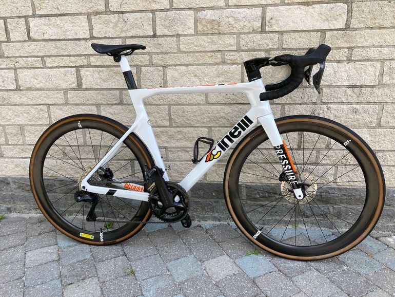 Used Cinelli Pressure Di2 2x12 2023 Road & Gravel, White — image 1 of 12