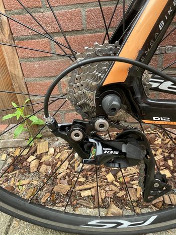 Sensa Calabria Di2 2018 Road & Gravel usato, Nero — immagine 3 di 6