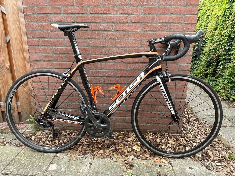 Sensa Calabria Di2 2018 Road & Gravel usato, Nero — immagine 2 di 6