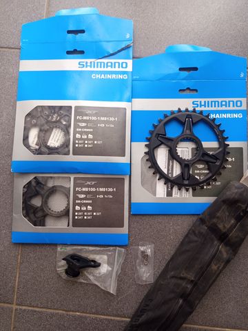Canyon Lux Trail CF 8 2024 2024 Mountainbike usato, Arancione — immagine 6 di 13