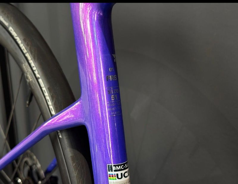 Used BMC Teammachine SLR 01 Frameset 2026 Frameset 2026 Road & Gravel, Purple — image 6 of 7
