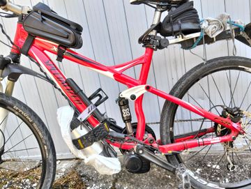 Used Specialized FSRxc Expert 2009 Frameset 2009 Mountainbike, Red, 26 — image 2 of 8