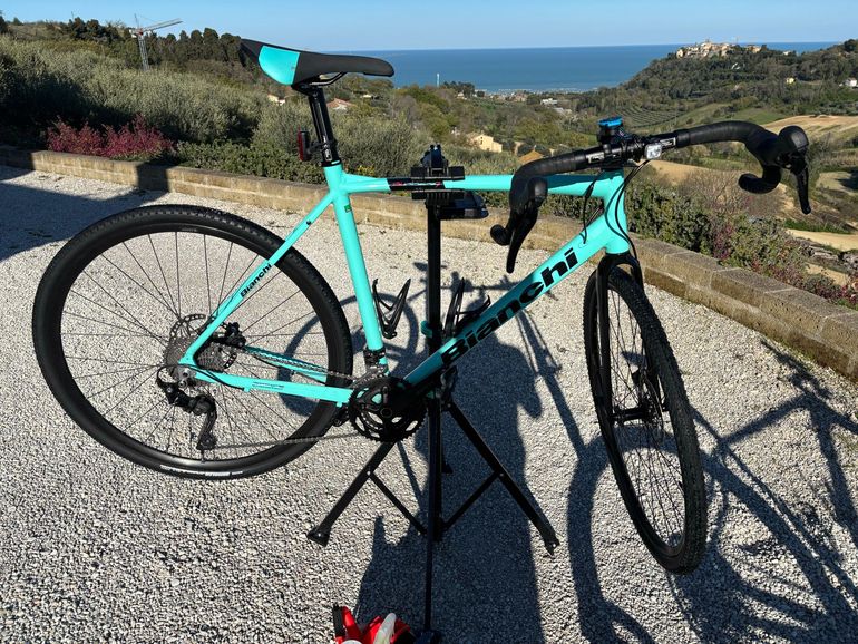 Used Bianchi Via Nirone 7 Allroad GRX 400 2021 2021 Road & Gravel, Blue — image 1 of 7