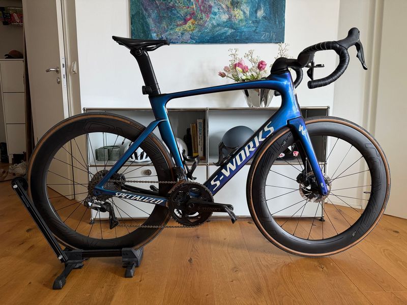 Used Specialized S Works Custom Shimano Dura Ace Di2 2019 Road & Gravel, Purple — image 1 of 7