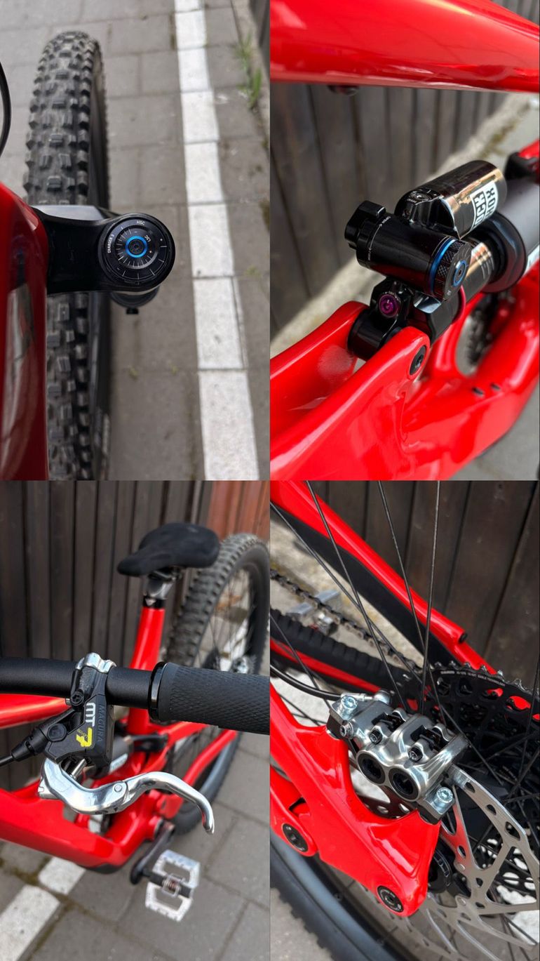 Used YT Capra Core 3 2024 2024 Mountainbike, Red — image 11 of 12
