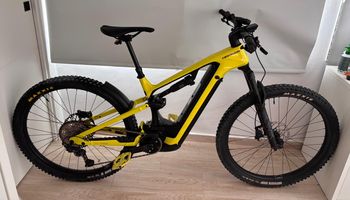 Used Cannondale Moterra Neo Carbon 2 2024 2024 Mountainbike, Orange, 29 — image 2 of 4