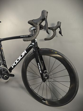 PODIUM Stelvio Sram Rival 2x12v 2025 Road & Gravel de segunda mano, Negro — imagen 4 de 9