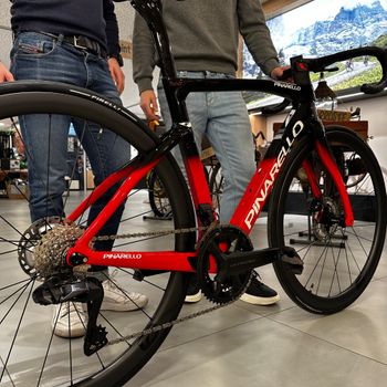 Used Pinarello F7 ULTEGRA Di2 2024 2024 Road & Gravel, Red — image 3 of 4