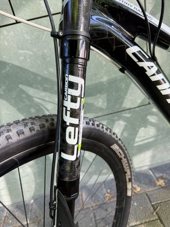 Used Cannondale 29 Carbon Team Factory Racing 2014 Mountainbike, White — image 4 of 20
