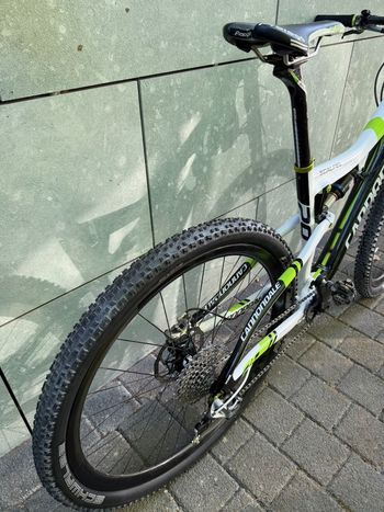 Used Cannondale 29 Carbon Team Factory Racing 2014 Mountainbike, White — image 3 of 20