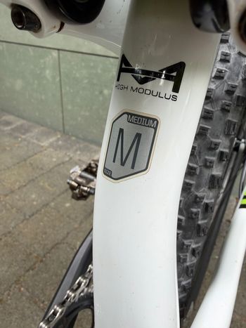 Used Cannondale 29 Carbon Team Factory Racing 2014 Mountainbike, White — image 20 of 20