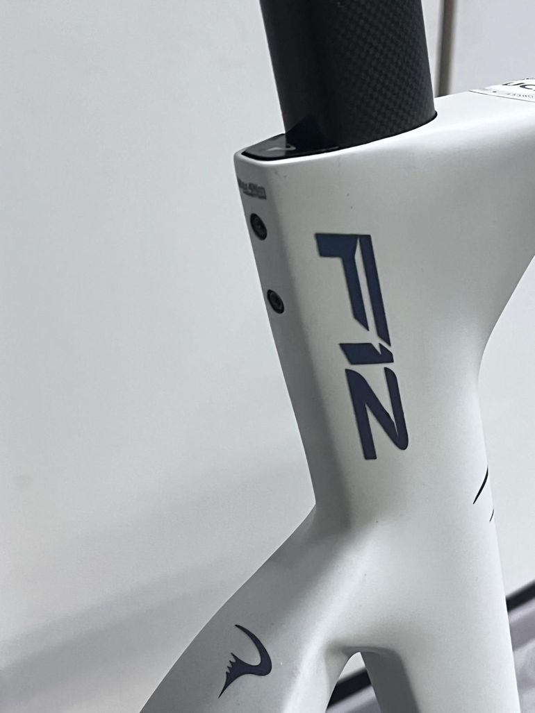 Used Pinarello DOGMA F12 RED ETAP AXS Disc 2022 2022 Road & Gravel, Light Gray — image 10 of 15