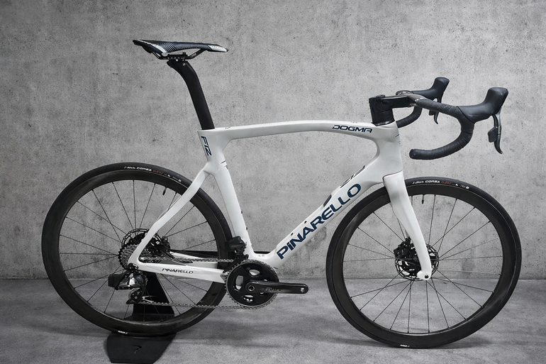 Used Pinarello DOGMA F12 RED ETAP AXS Disc 2022 2022 Road & Gravel, Light Gray — image 1 of 15