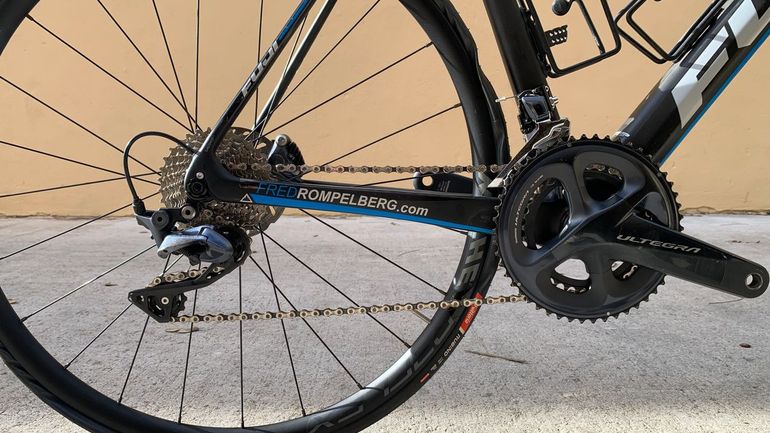 Used Fuji SL 2.1 Full Carbon Shimano Ultegra 11sp Disc - Size XL 2021 Road & Gravel, Black — image 8 of 15
