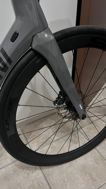 Gebrauchtes Cipollini NK1K Disc Kaizen Team Bike 2022 2022 Road & Gravel, Hellgrau — Bild 9 von 11