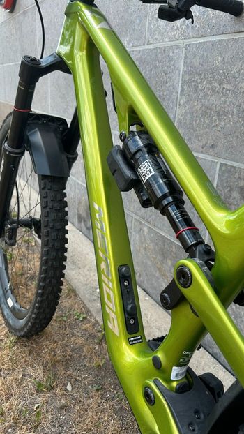 Used Merida ONE-SIXTY 10K 2023 2024 Mountainbike, Green, 29, 27.5 — image 5 of 19