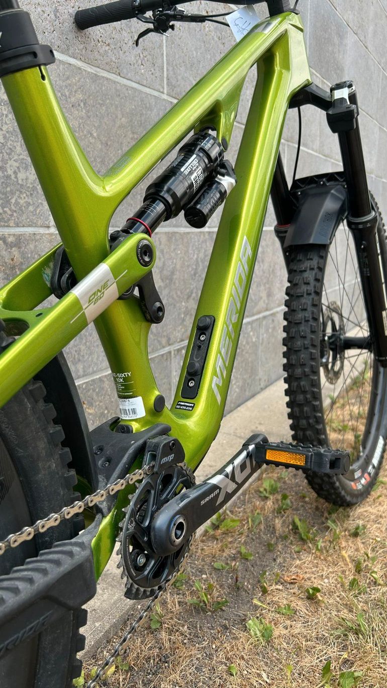 Used Merida ONE-SIXTY 10K 2023 2024 Mountainbike, Green, 29, 27.5 — image 15 of 19