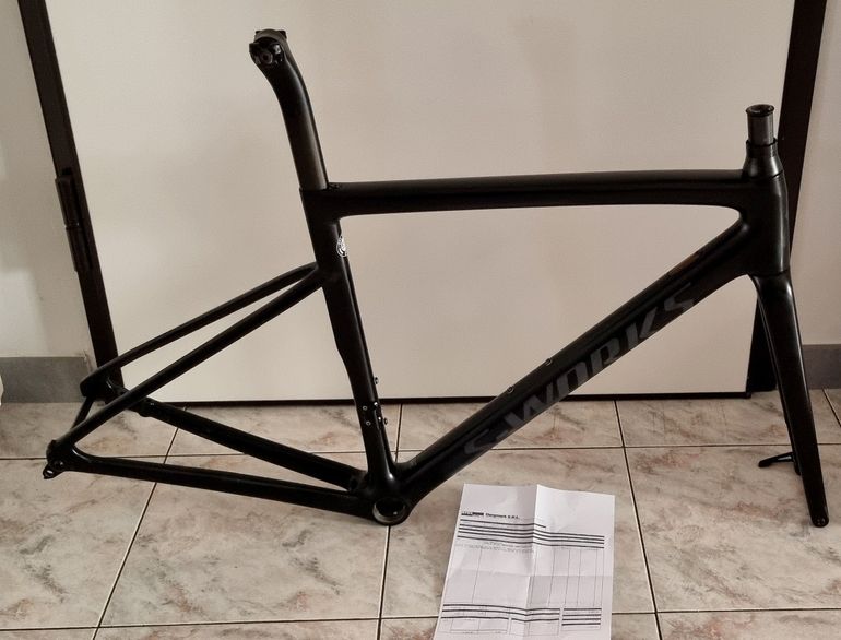 Used Specialized S-Works Tarmac SL6 Disc Frameset 2020 Frameset 2020 Road & Gravel, Black — image 1 of 11
