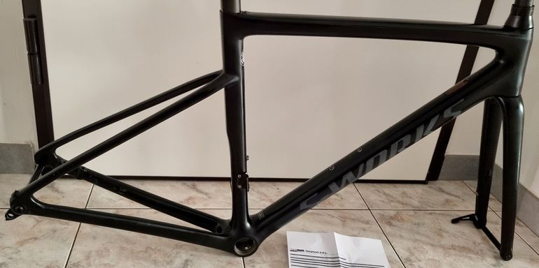 Used Specialized S-Works Tarmac SL6 Disc Frameset 2020 Frameset 2020 Road & Gravel, Black — image 4 of 11