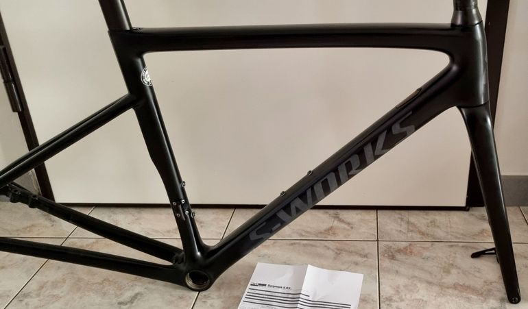 Used Specialized S-Works Tarmac SL6 Disc Frameset 2020 Frameset 2020 Road & Gravel, Black — image 3 of 11