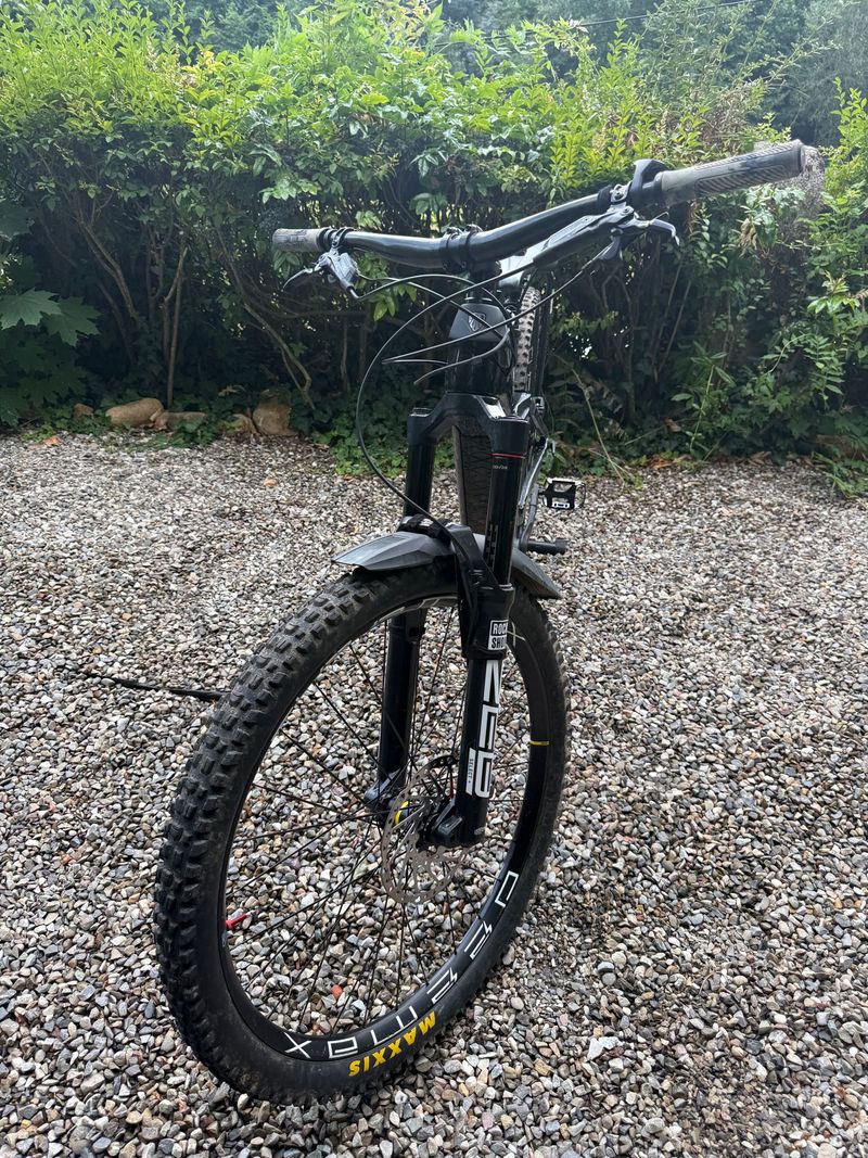 Gebrauchtes Trek Rail Shimano Deore XT 2021 Mountainbike, Schwarz — Bild 5 von 5