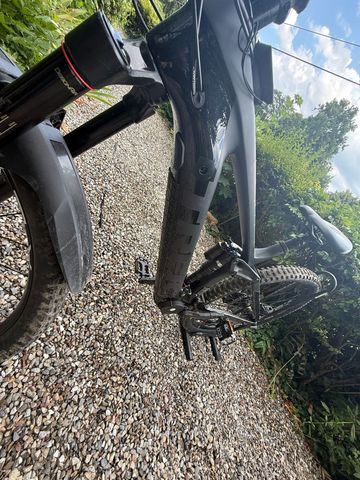 Gebrauchtes Trek Rail Shimano Deore XT 2021 Mountainbike, Schwarz — Bild 3 von 5