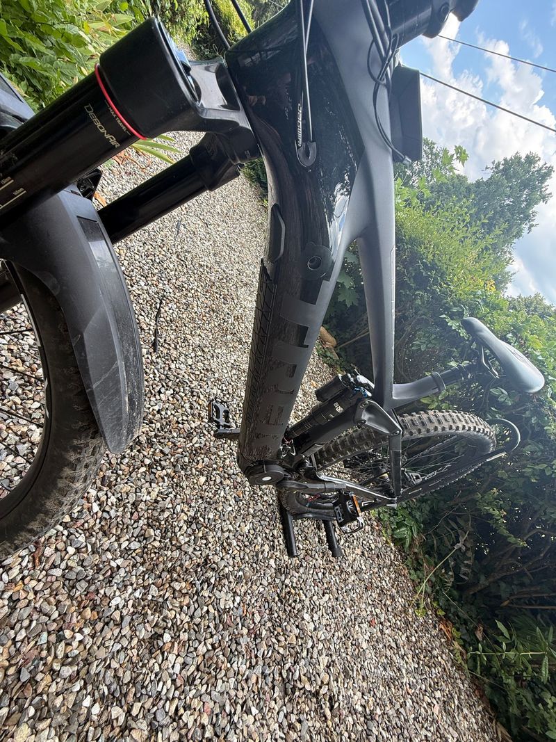 Gebrauchtes Trek Rail Shimano Deore XT 2021 Mountainbike, Schwarz — Bild 3 von 5
