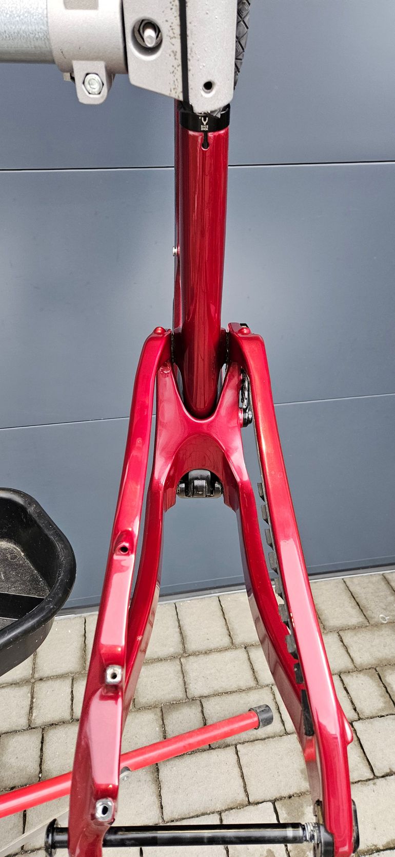 Deviate CLAYMORE Frame 2023 Frameset 2023 Mountainbike de segunda mano, Rojo — imagen 4 de 6