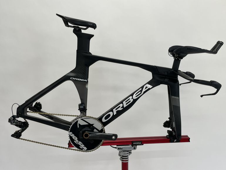 Used Orbea ORDU OMX TT Team Ceratizit Pro Cycling 2024 Frameset 2024 Road & Gravel, Black — image 2 of 9