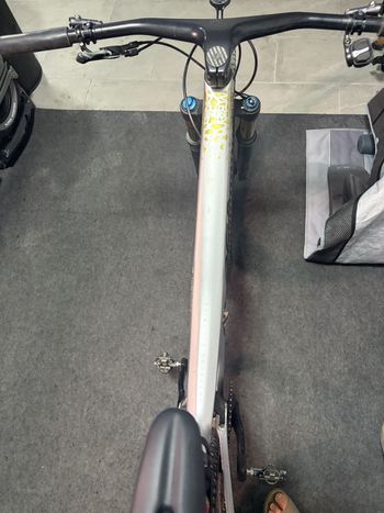 Orbea Oiz Sram Eagle Transmission XX SL 2021 Mountainbike usato, Grigio chiaro — immagine 6 di 11