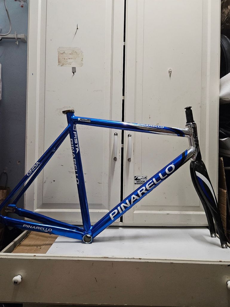 Used Pinarello Custom Frameset 2010 Road & Gravel, Blue — image 1 of 15