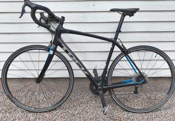 Used Trek Domane SL 7 2017 2017 Road & Gravel, Black — image 1 of 5