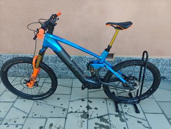 Used CUBE STEREO HYBRID 160 HPC, ACTIONTEAM 750 27.5 2023 2023 Mountainbike, Blue, 27.5 — image 2 of 3
