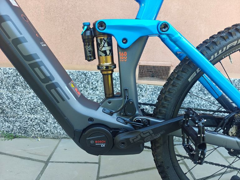 Used CUBE STEREO HYBRID 160 HPC, ACTIONTEAM 750 27.5 2023 2023 Mountainbike, Blue, 27.5 — image 3 of 3