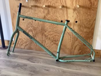 Used Surly Ghost Grappler Frameset 2022 Frameset 2022 Road & Gravel, Green — image 4 of 4
