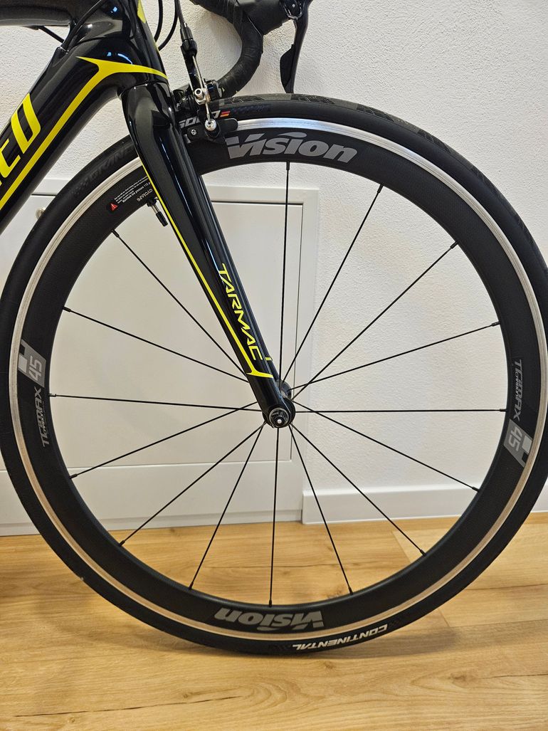 Specialized Tarmac Shimano Ultegra 2017 Road & Gravel de segunda mano, Negro — imagen 6 de 9