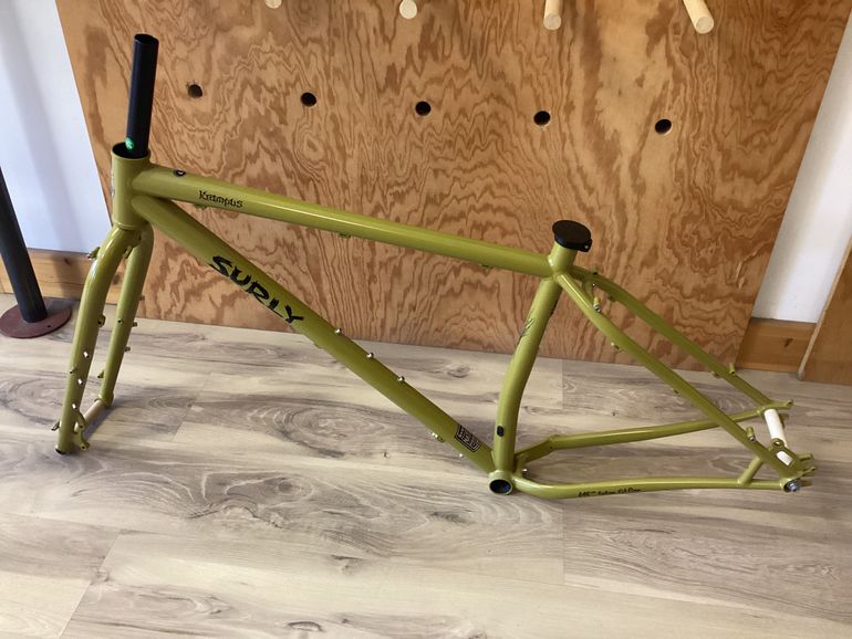 Used Surly Krampus Frameset 2024 Frameset 2024 Mountainbike, Green, 29 — image 2 of 6