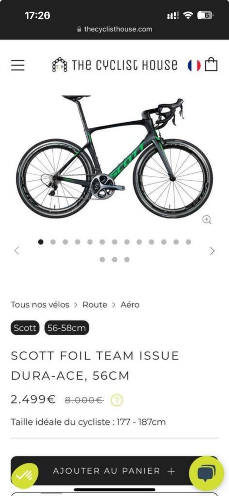 Scott Foil Team Issue 2016 Road & Gravel de segunda mano, Negro — imagen 7 de 7