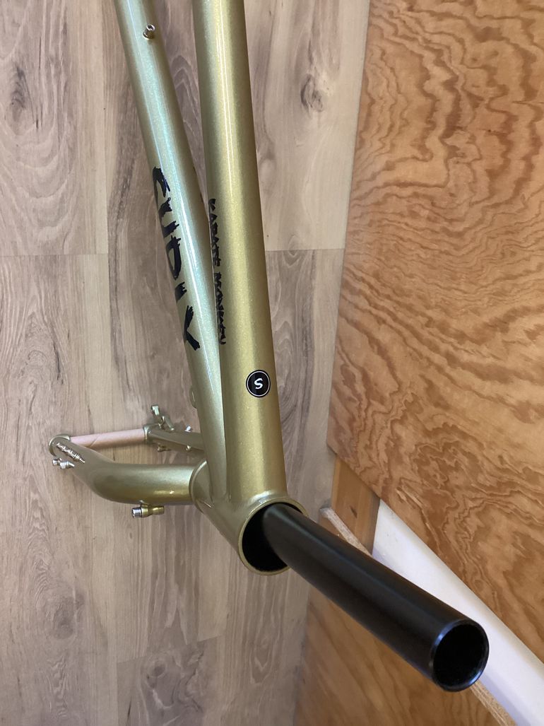 Used Surly Karate Monkey Frameset 2024 Frameset 2024 Mountainbike, Light Gray, 27.5 — image 4 of 5