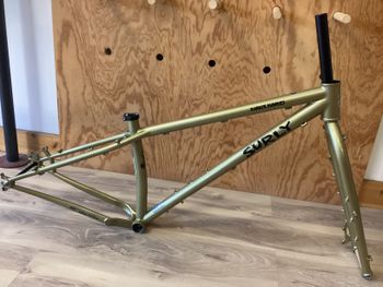 Used Surly Karate Monkey Frameset 2024 Frameset 2024 Mountainbike, Light Gray, 27.5 — image 2 of 5