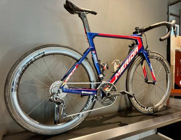 Merida Reacto Shimano Ultegra Di2 2018 Road & Gravel usato, Rosso — immagine 7 di 9