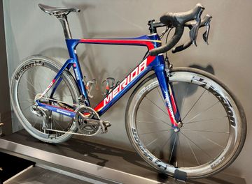 Merida Reacto Shimano Ultegra Di2 2018 Road & Gravel usato, Rosso — immagine 4 di 9