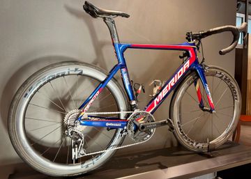 Merida Reacto Shimano Ultegra Di2 2018 Road & Gravel usato, Rosso — immagine 3 di 9