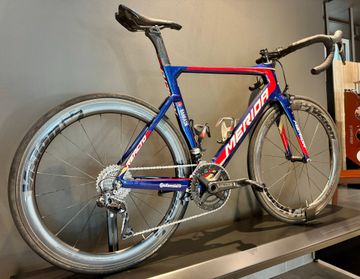 Merida Reacto Shimano Ultegra Di2 2018 Road & Gravel usato, Rosso — immagine 9 di 9